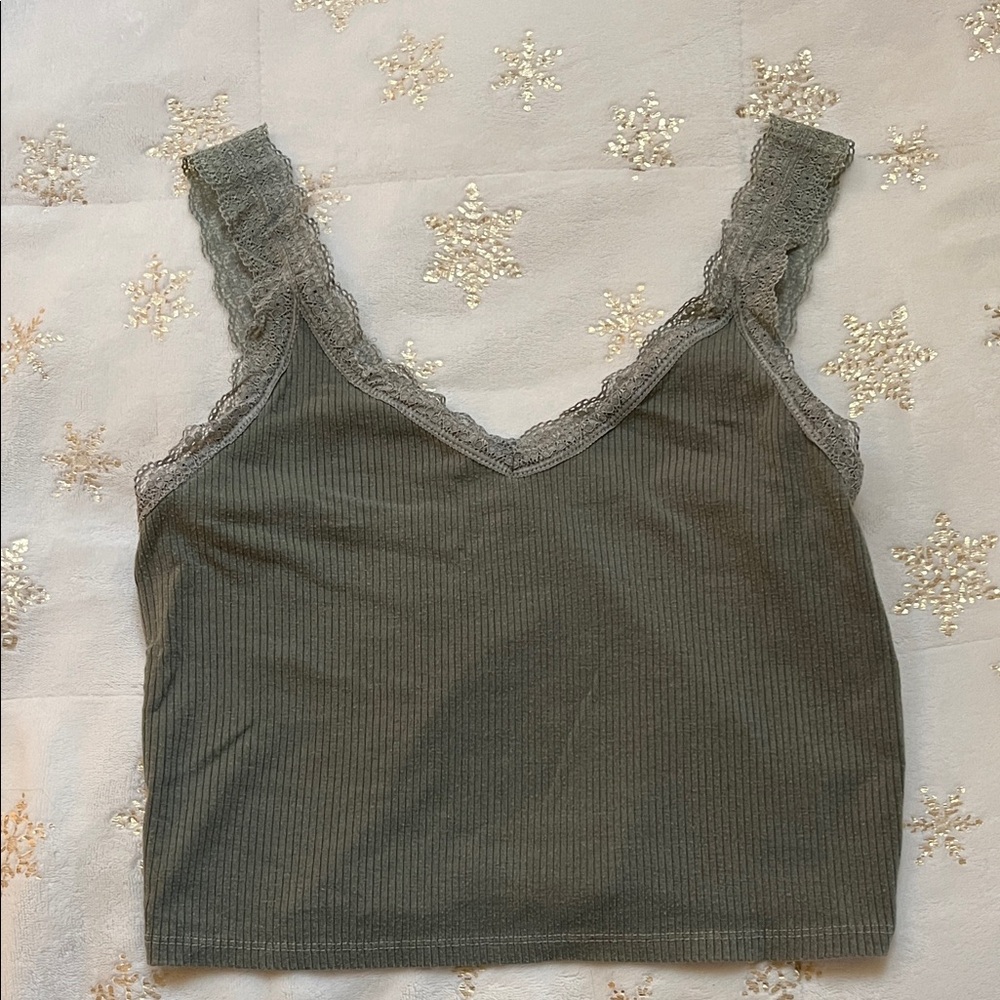 American Eagle Lace Tank Top